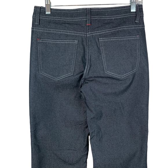 McDonalds Uniform Black Pants Jeans Style Adjustable Length Women’s 2 - Picture 6 of 9